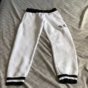white nike air sweatpants
